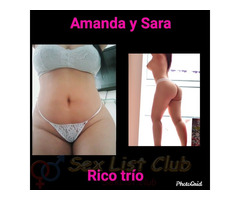 Rico trío Amanda y Sara 90 media hora y 130 la hora