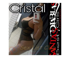 CRISTAL BELLA SEXY COMPLASIENTE PELINEGRA CON BUENA VAGINA CON CHUPA CHUPA